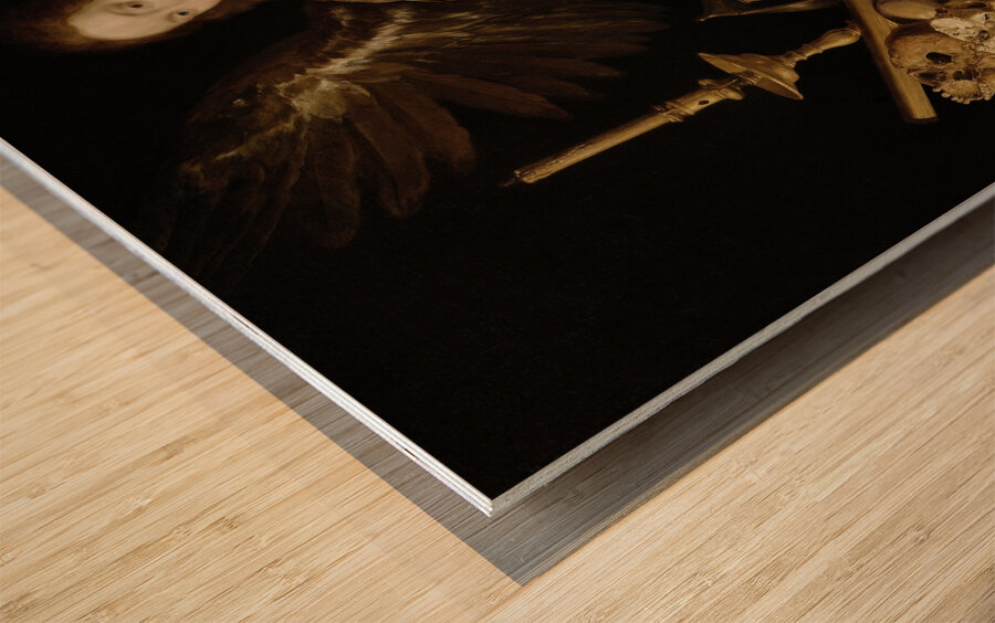 Allegory of Vanity [1632–1636] by Antonio de Pereda [1611–1678] Wood print