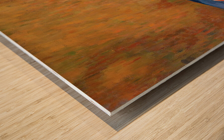 Nature Morte Aux Biscuits [circa 1910] by Armand Guillaumin [1841–1927] Wood print