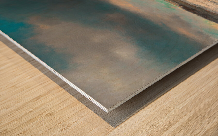 Alexander Bensa [Artist]. Der Donaueisstoß im Jänner 1880 mit dem Sperrschiff [1880] by Adolf Obermüllner [1833–1898] Wood print