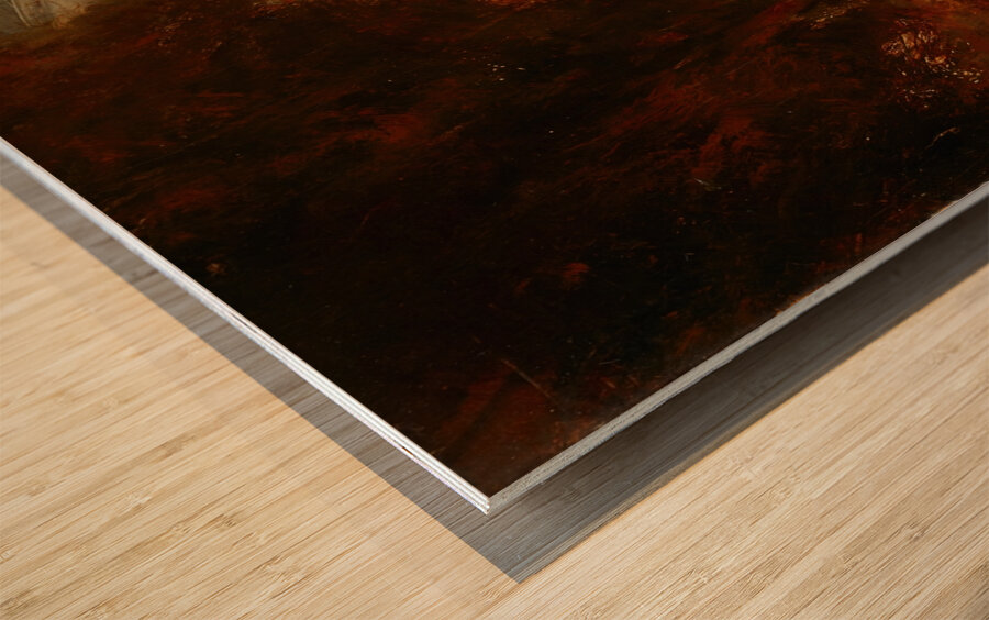 Forest Landscape by François–Auguste Ravier [1814–1895] Wood print