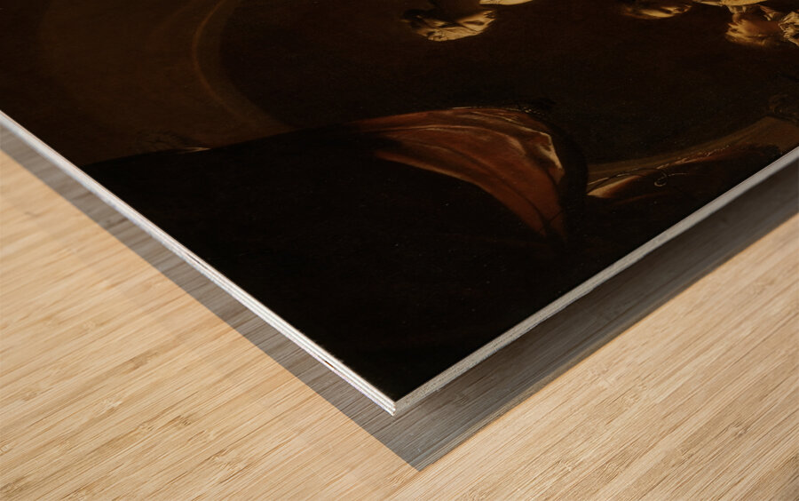 Academy By Lamplight by Joseph Wright of Derby [1734–1797] Wood print