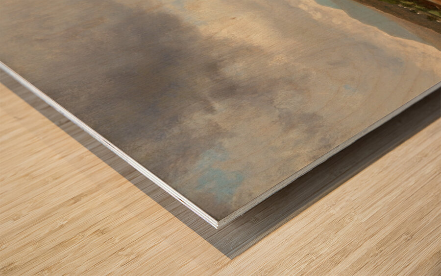 Untitled [Pastoral Scene] [1867] by David Johnson [1827–1908] Wood print