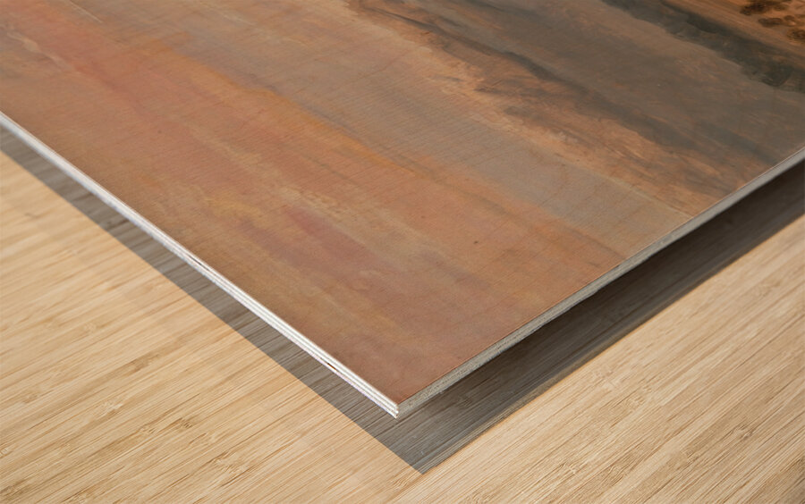 Landscape with Cottages [1802–1827] by James Ward [1769–1859] Wood print