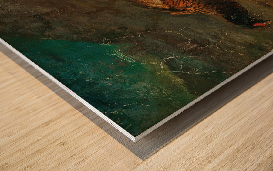 Stillleben mit Fasan und Schnepfe by Carl Spitzweg [1808–1880] Wood print