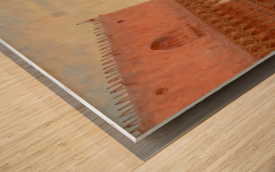 View Of The Piazza San Marco. Venice by Charles Clement Calderon [1870–1906] Wood print