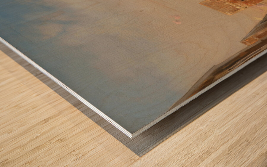 Süditalienische Szene by Robert Alott [1850–1910] Wood print