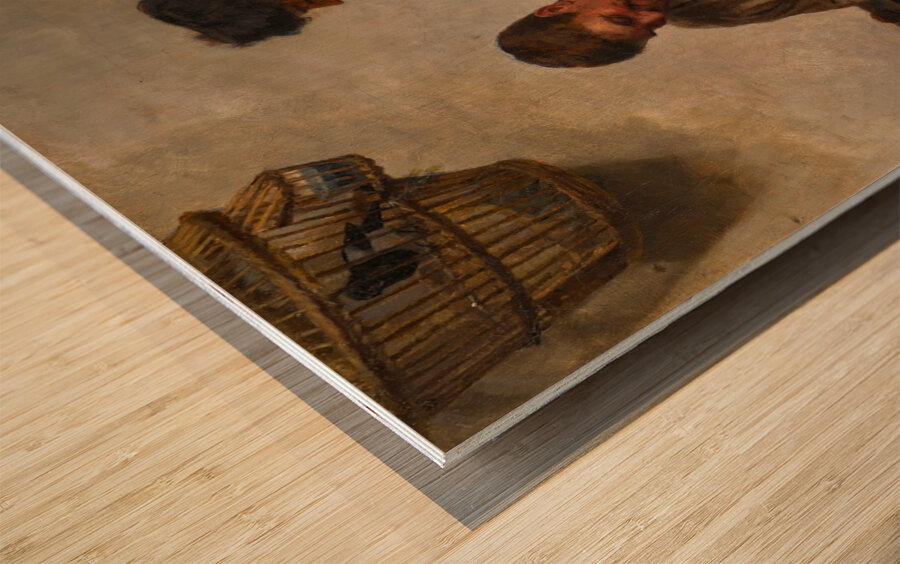 Marriage [1887] by Benjamin Arthur Bateman [1847–1894] Wood print