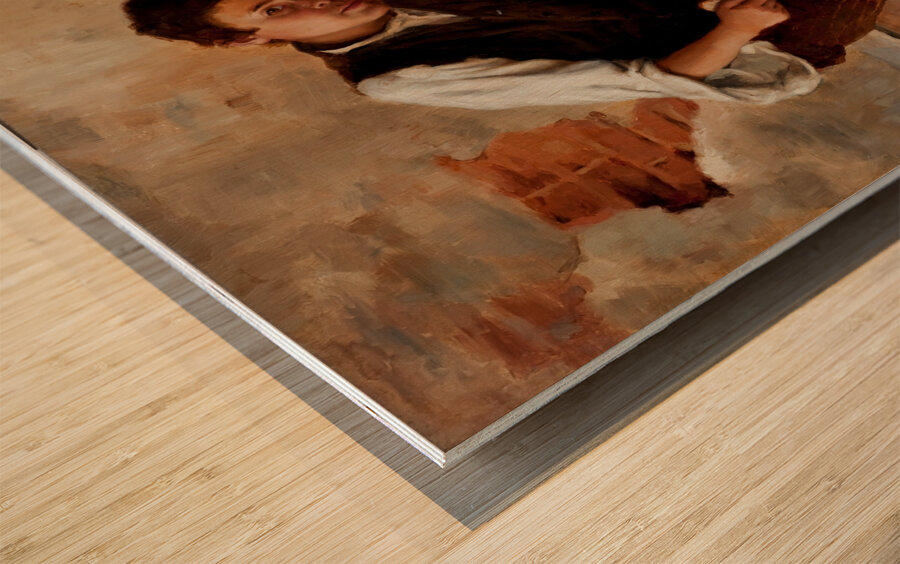 Homesick for Naples by Berthe Worms [1868–1937] Wood print