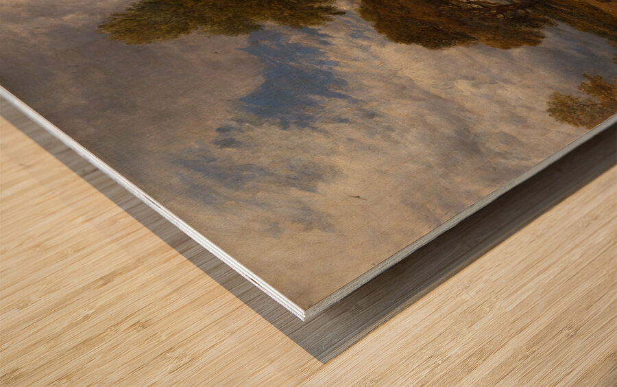 Wheat by John Linnell [1792–1882] Wood print