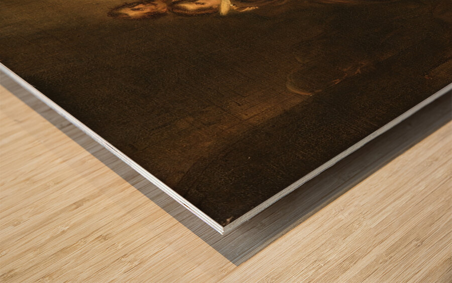 Hugo de Groot escapes in a bookcase from Loevestein Castle. Anno 1621 [1837–1897] by Johannes Hinderikus Egenberger [1822–1897] Wood print