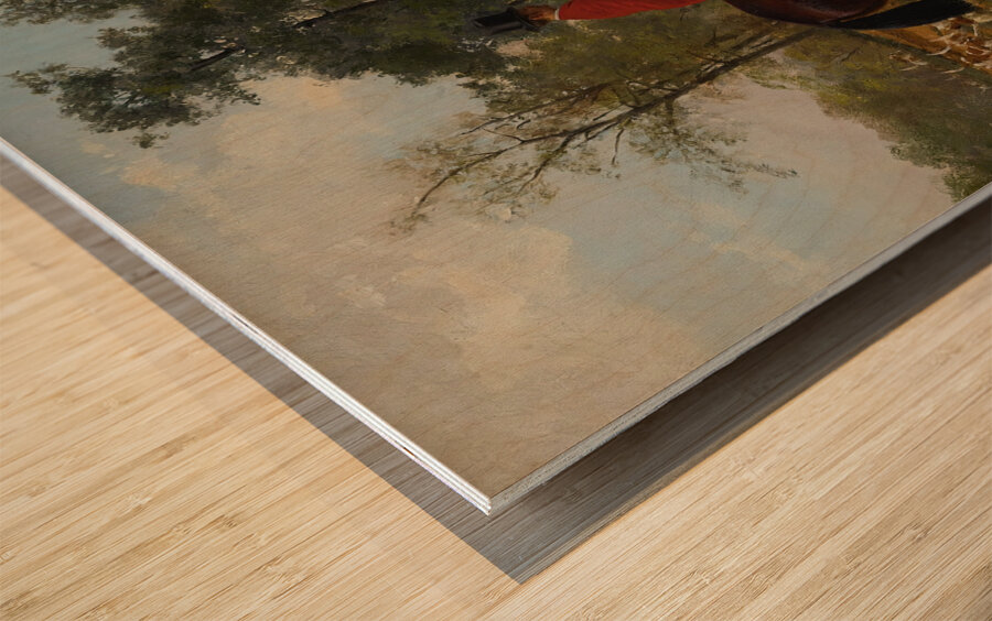 Drawing Cover [1877] by Jean Richard Goubie [1842–1899] Wood print