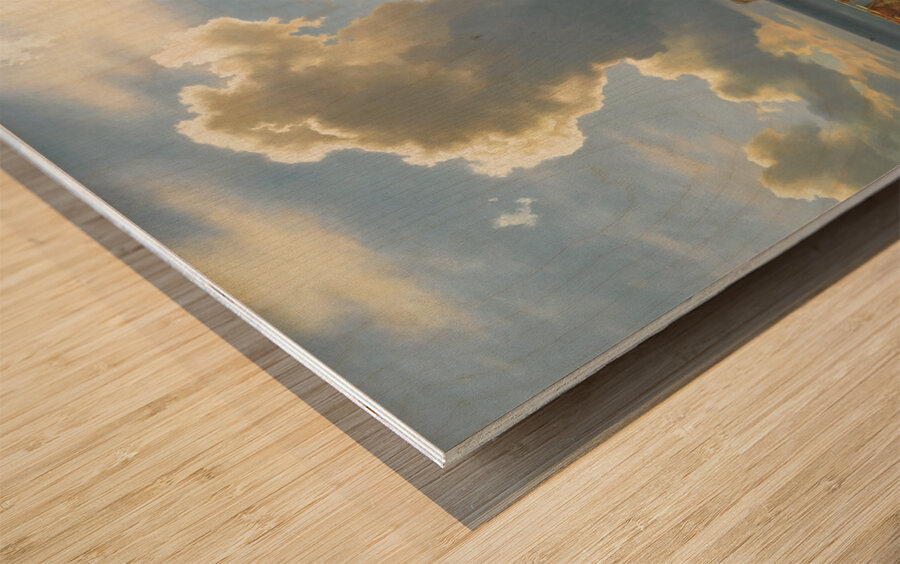 Capri [1864] by August Leu [1818–1897] Wood print