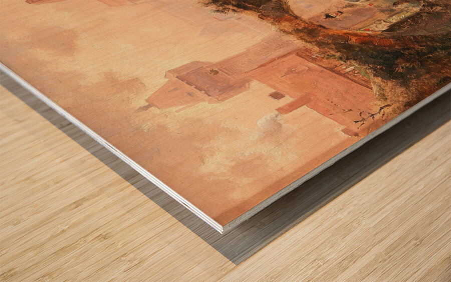 At Christmas Time by Emil Barbarini [1855–1933] Wood print