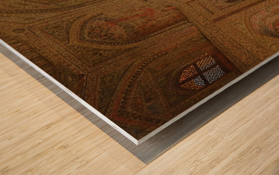 The Chief Mosque In Futtehpore Sikri [1880] by Vasily Vereshchagin [1842–1904] Wood print