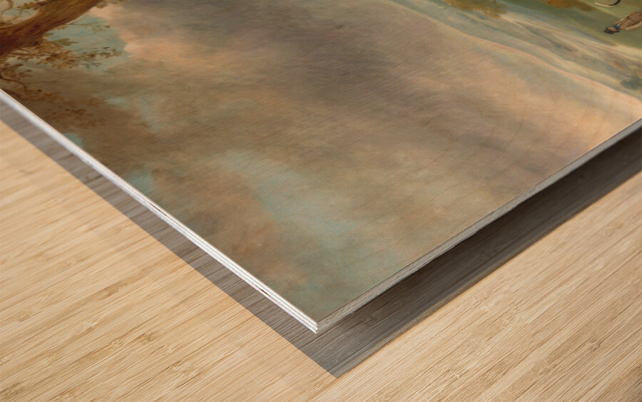 Thomas Wilkinson. M.F.H.. With the Hurworth Foxhounds [1846] by John Ferneley [1782–1860] Wood print