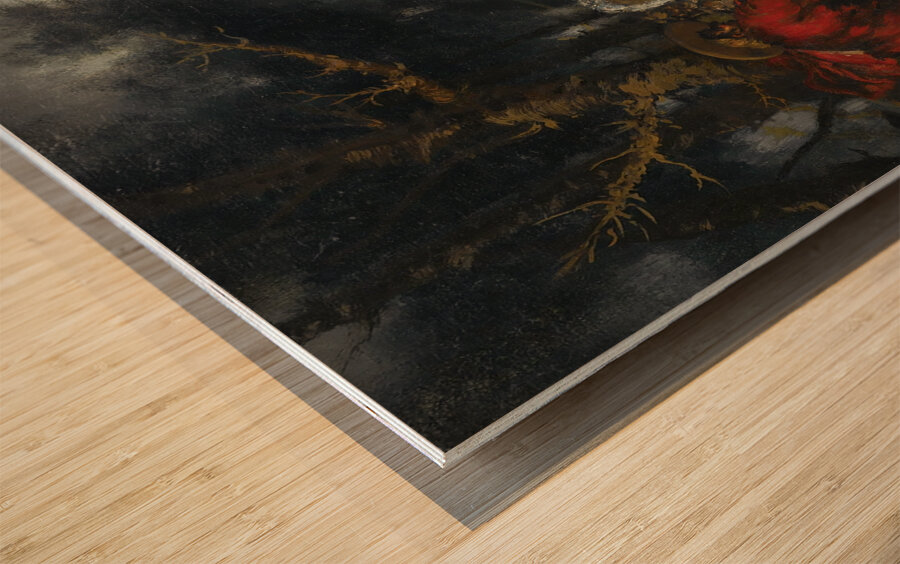 La Procesión [The Procession] by Eugenio Lucas Villamil [1858–1918] Wood print