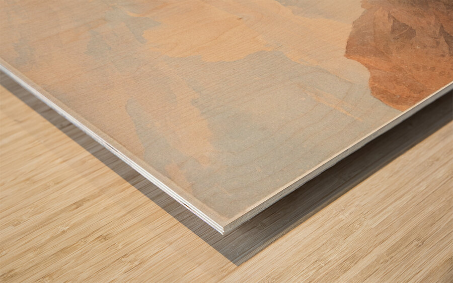 Pont Aberglaslyn [1812] by John Varley [1778–1842] Wood print