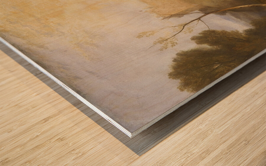 Linlithgow Palace by Joseph Mallord William Turner [1775–1851] Wood print