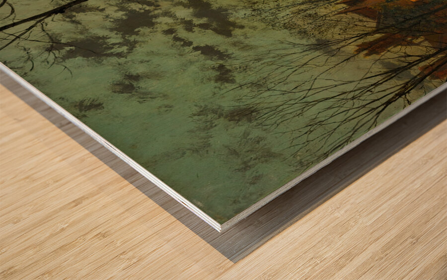 After The Shower by John Atkinson Grimshaw [1836–1893] Wood print