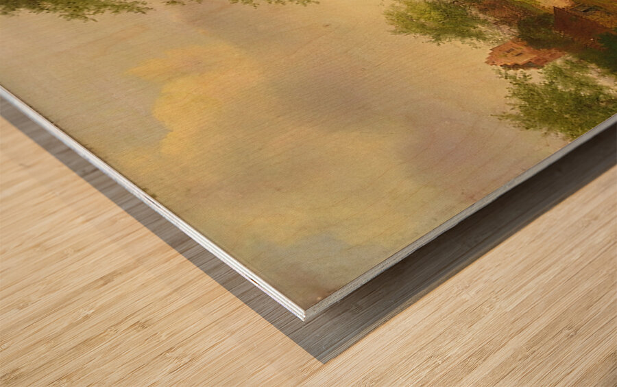 Parti Fra Nordsjælland by Carl Georg Scheuermann [1803–1859] Wood print