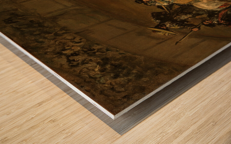 Bullfight. Suerte de Varas by Francisco de Goya [1746–1828] Wood print