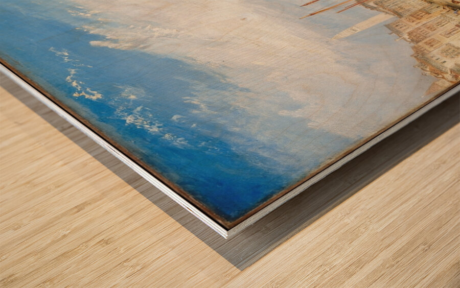 Venice. From the Porch of Madonna della Salute [ca. 1835] by Joseph Mallord William Turner [1775–1851] Wood print