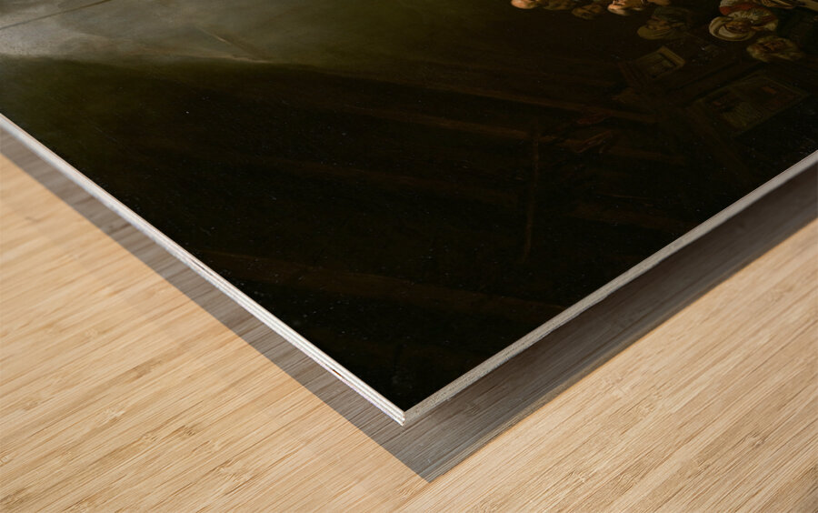 Low Church Devotion by Adolph Tidemand [1814–1876] Wood print