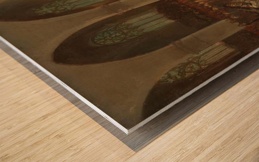 The coronation of William III and Mary Stuart. Anno 1689 [1829–1894] by Charles Rochussen [1814–1894] Wood print