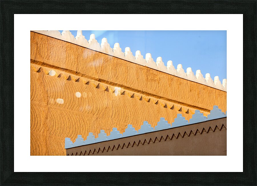 Mud wall Picture Frame print