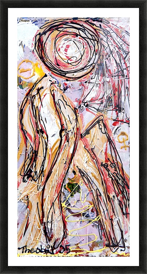 Conversation with the Moon Picture Frame print