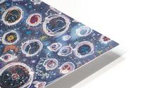 Hubble's Deep Field HD Metal print