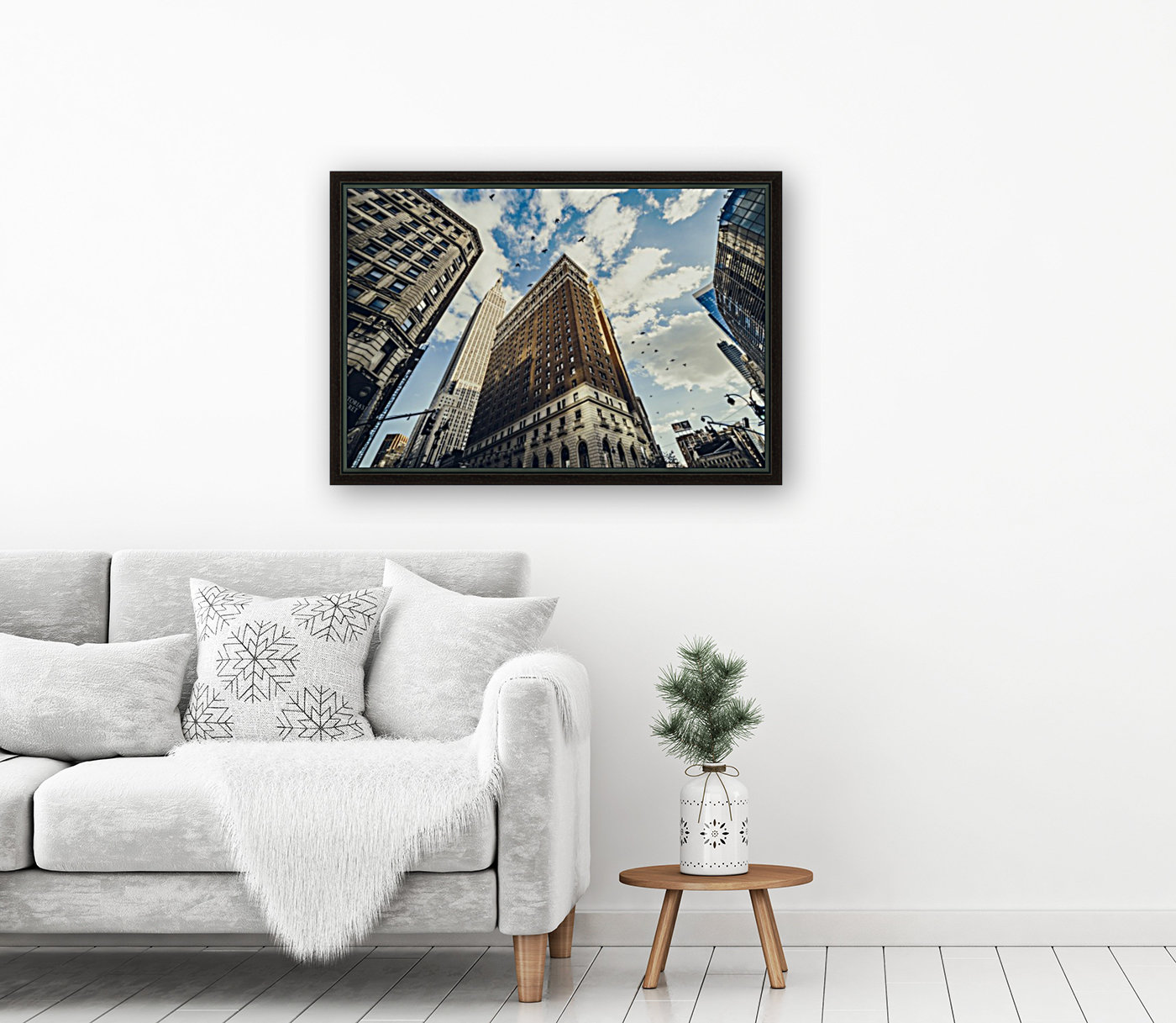 New York Sky Reproduction