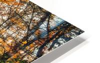 Smokey Mountain River HD Metal print