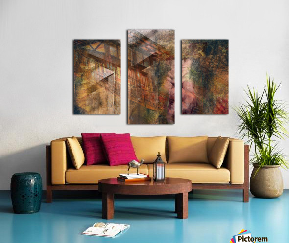 Designing a Villa Canvas print