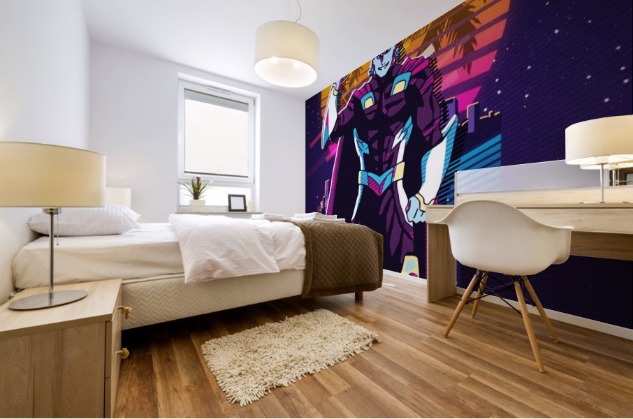 All Might 3 Mural print