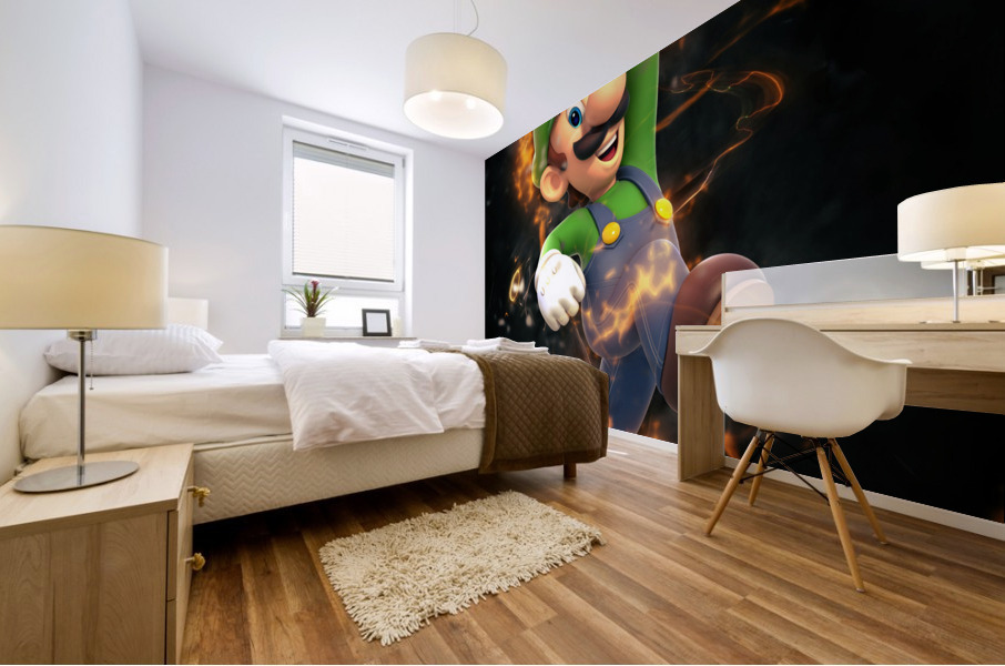 luigi1 Mural print