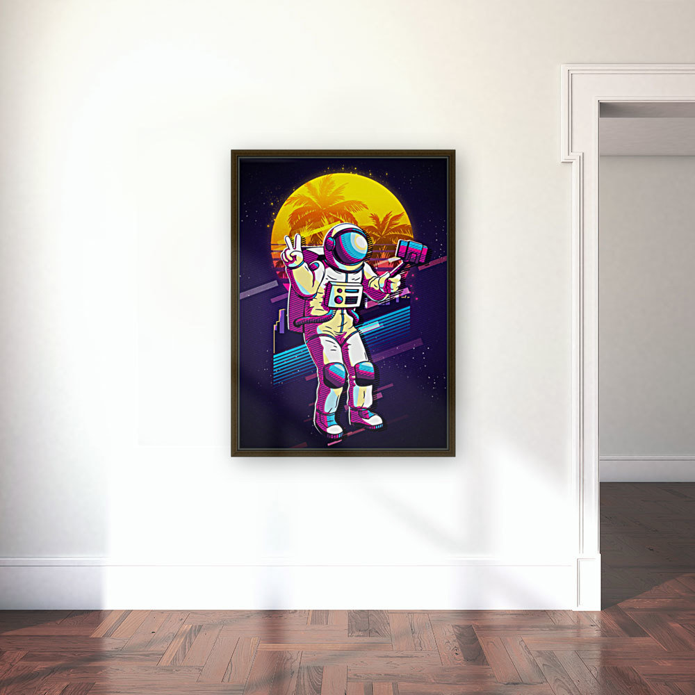astronaut selfie Reproduction
