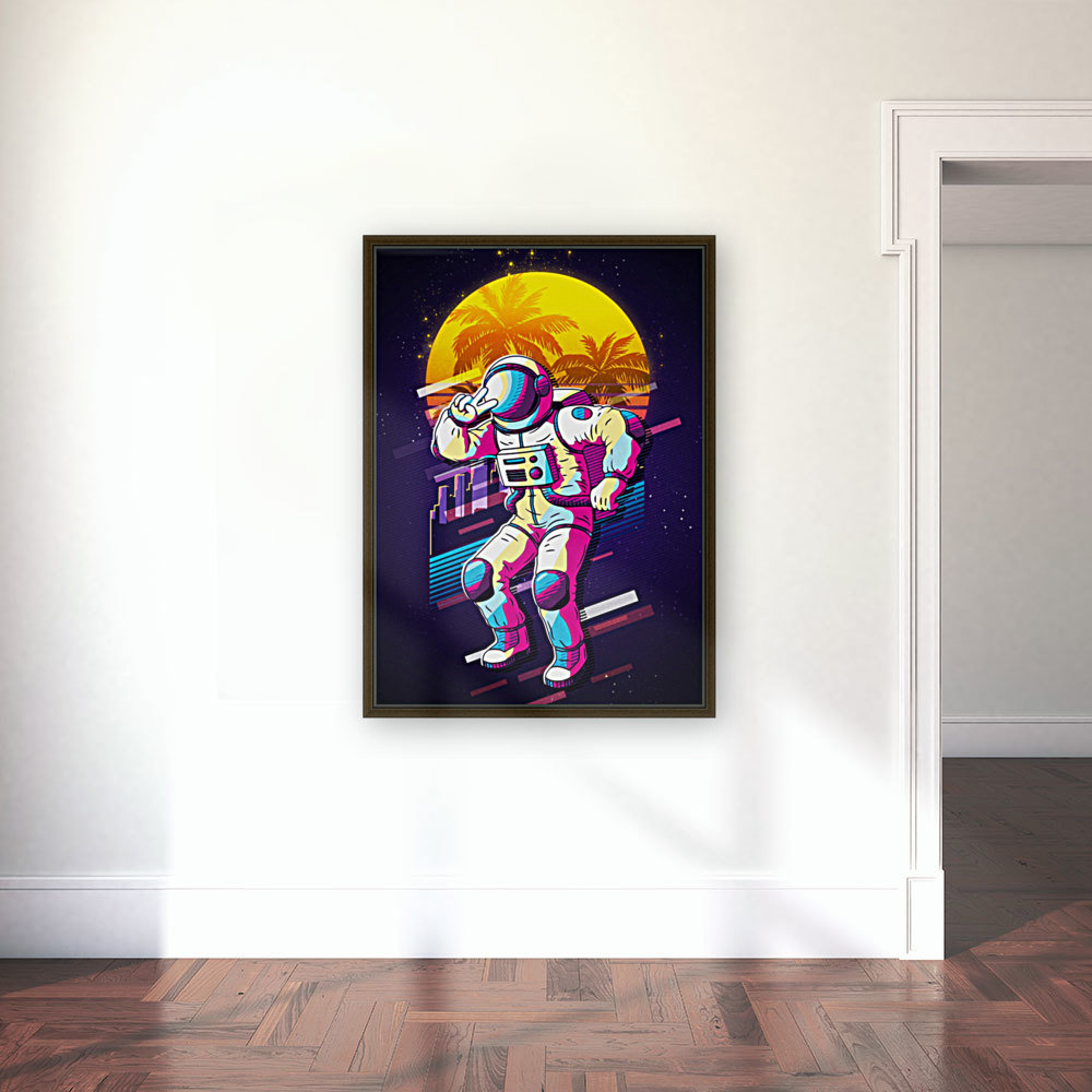 peace astronaut Reproduction