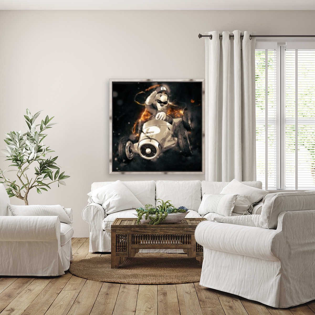 luigi kart Reproduction