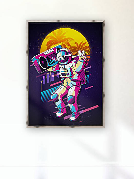 asatronaut hiphop by DK Artwork