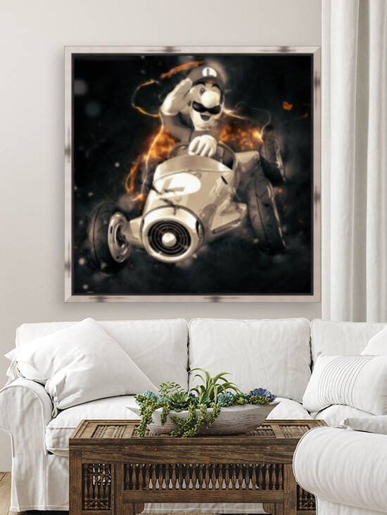 luigi kart by DK Artwork