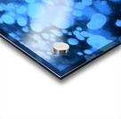 Methane Bubbles on Abraham Lake Acrylic print