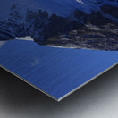 Mount Athabaska and Athabaska Glacier Metal print