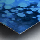 Methane Bubbles on Abraham Lake Metal print