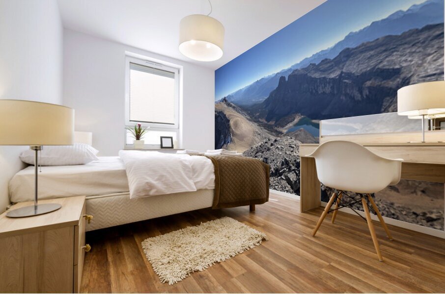 Helena Ridge & Castle Mountain panorama Mural print