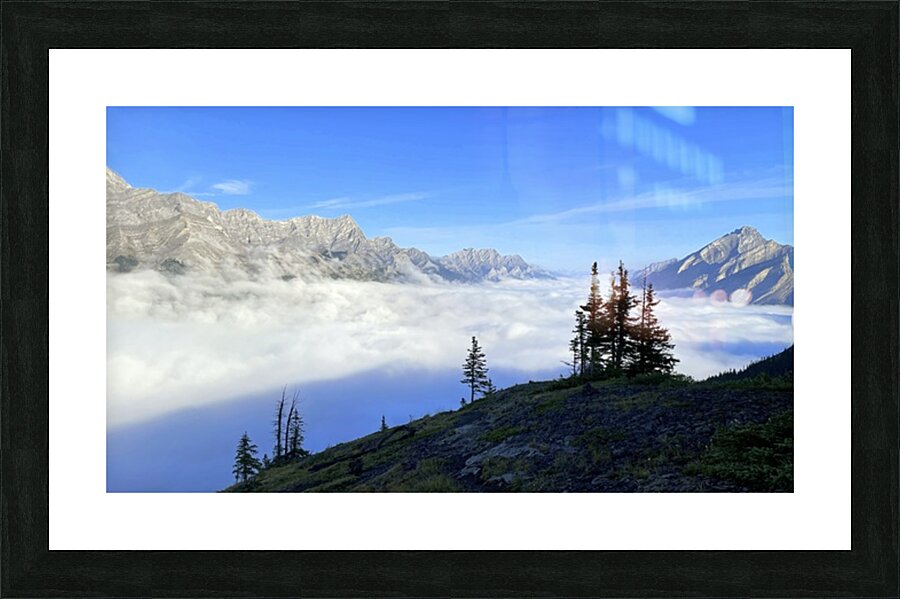 Inversion above Spray Lakes 1 Picture Frame print