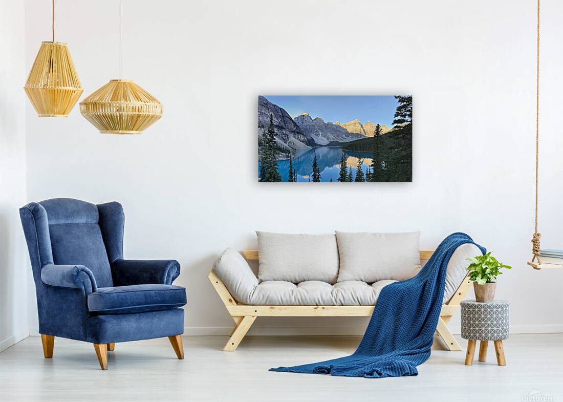 Morain Lake Morning Reproduction