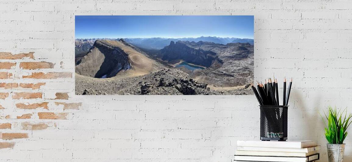 Helena Ridge & Castle Mountain panorama by Danilov Alpine Works