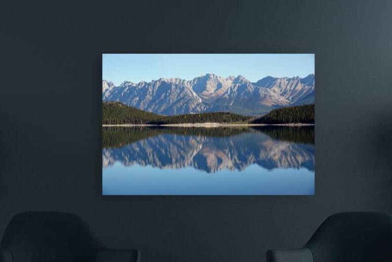 Upper Kananaskis Lake reflection 1 by Danilov Alpine Works