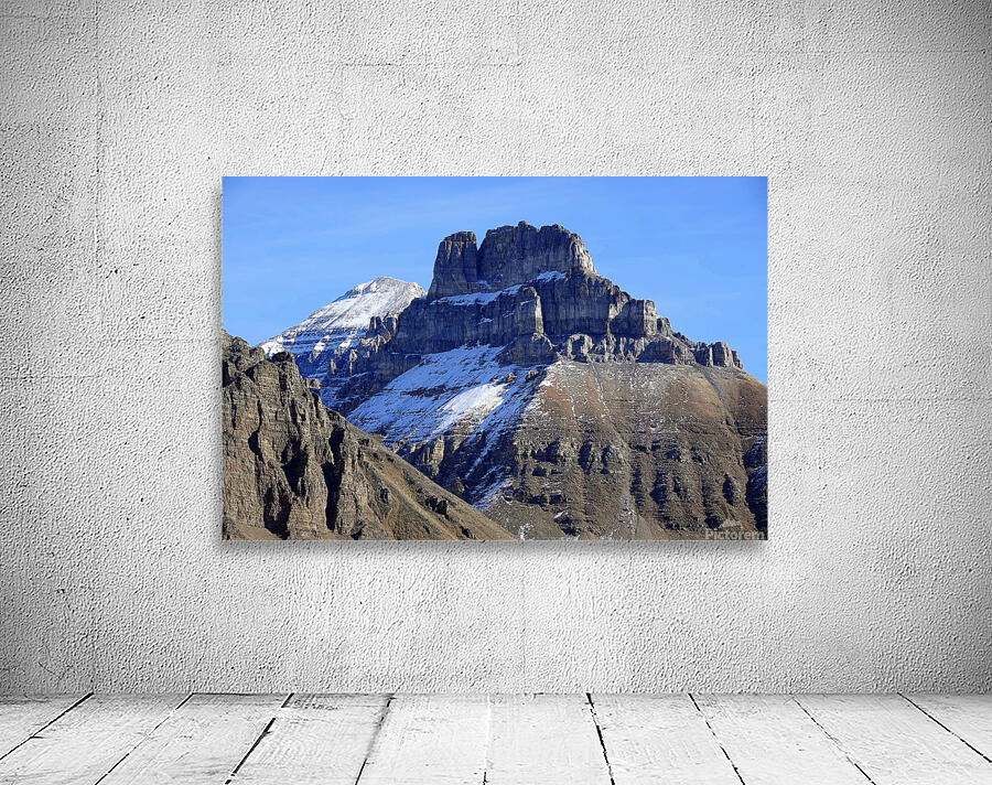 Eiffel and Temple Mountains Wall Preview